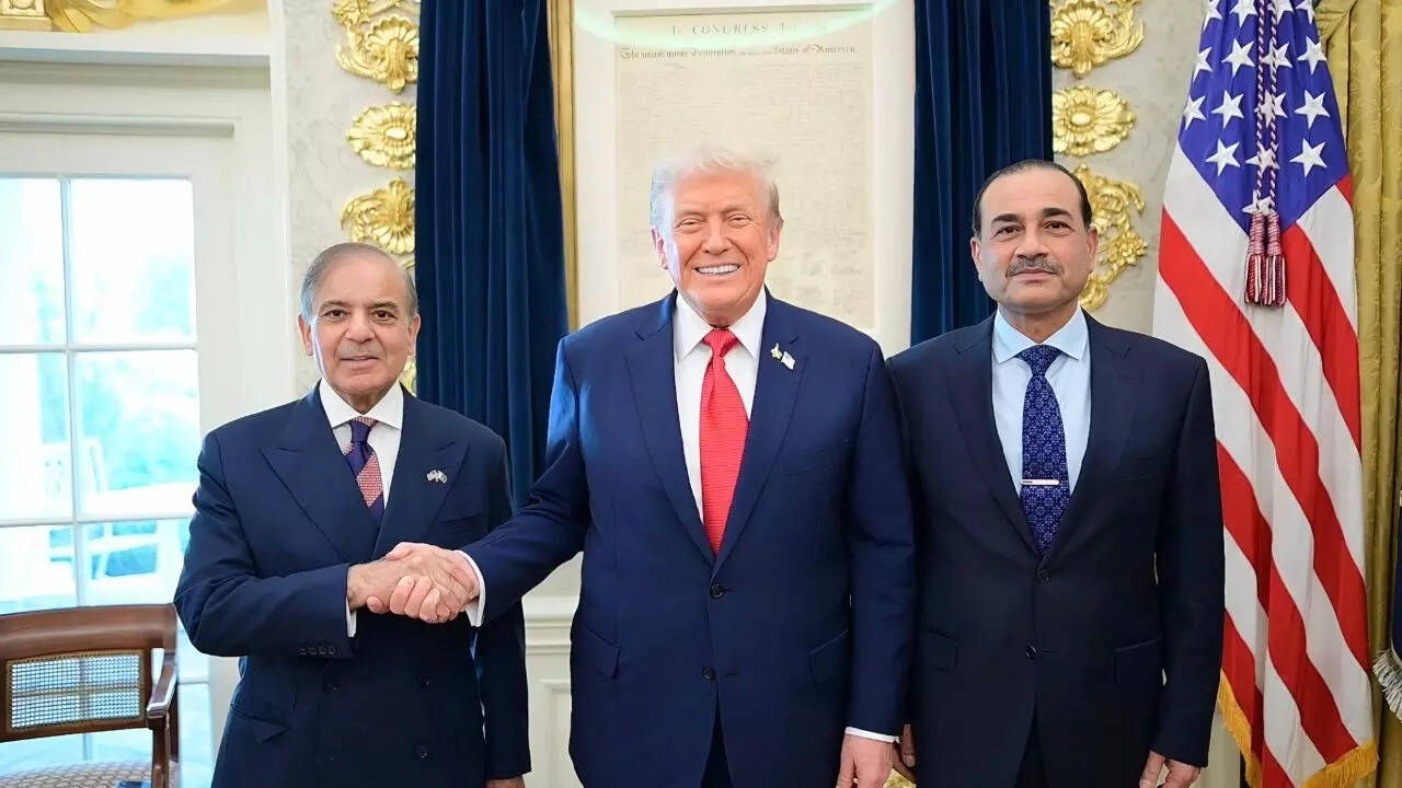 Us Pakistan Engagement Trump Meets Shehbaz Sharif Army Chief Asim