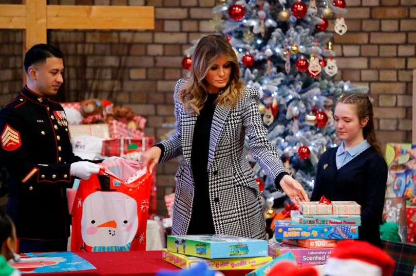 Melania Trump slammed for pricey Christmas ornaments as she unveils new