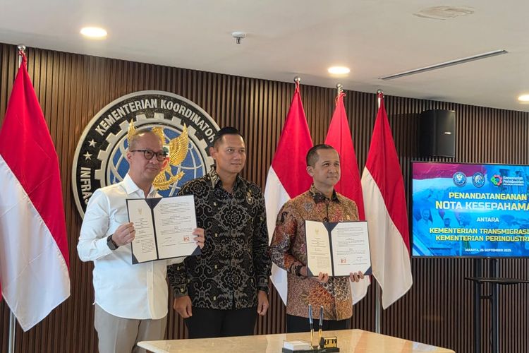 Kementerian Transmigrasi Kolaborasi dengan Kemenperin Bangun Pusat Pertumbuhan Ekonomi Baru