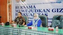 Sosialisasi MBG Surabaya, Lucy Kurniasari: Gizi Sehat dan Ekonomi Lokal Dukung