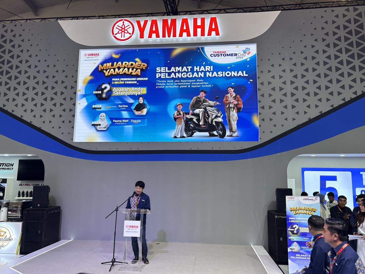 Pengguna Mio M3 Menang Rp1 Miliar dari Yamaha