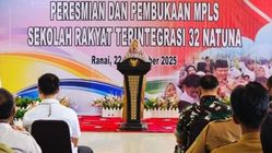 Gedung Belum Selesai, Sekolah Natuna Tetap Pastikan Gizi Siswa dengan Menu Sehat Harian