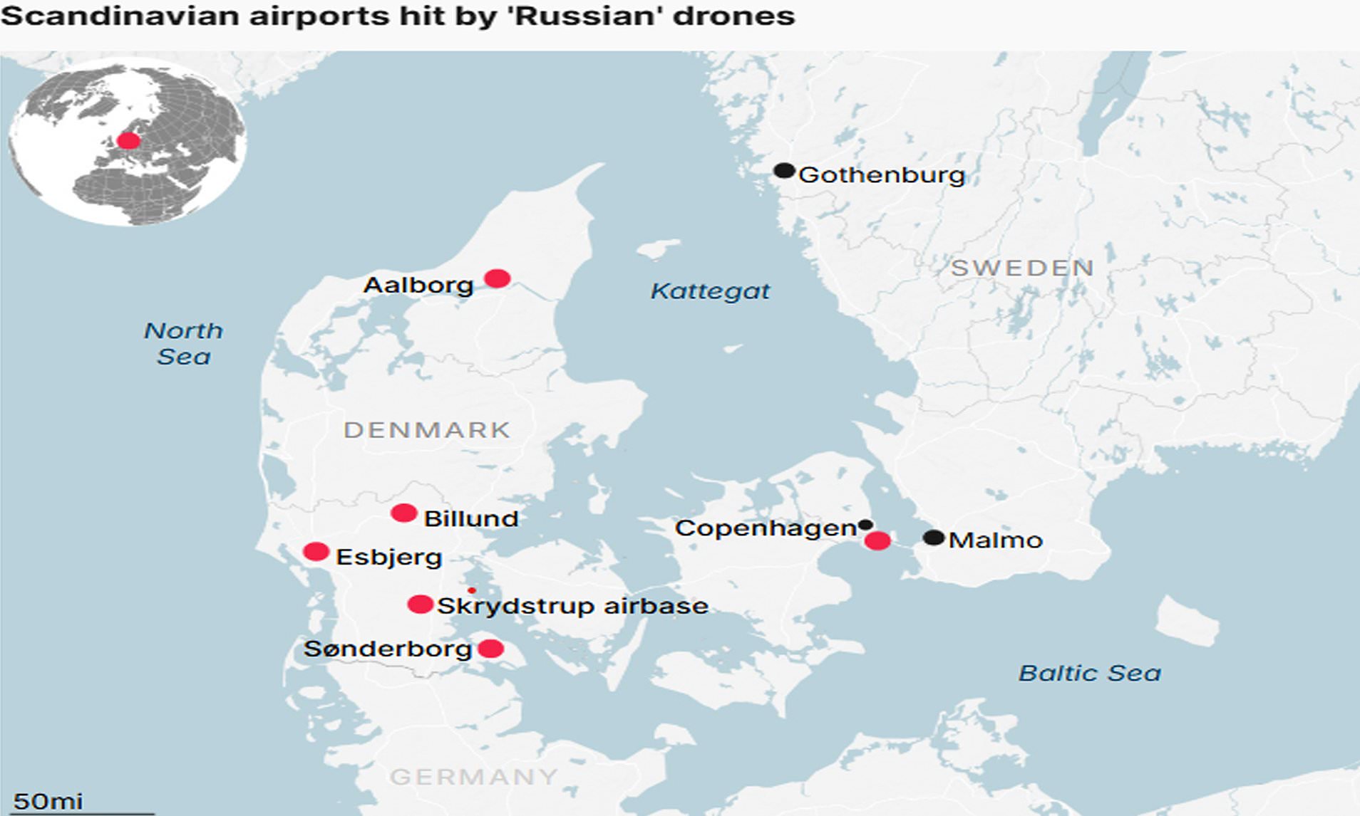 Denmark Drone Surge
