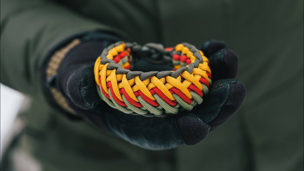 How to make a TaoTao Falls paracord bracelet – knot & loop, no buckles