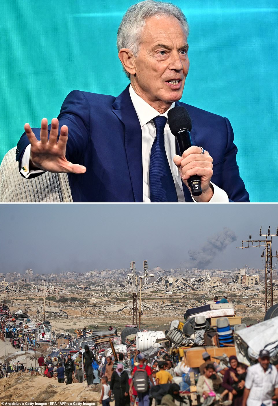 Tony Blair eyes leadership of Gaza's interim government once war ends