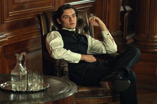 Louis Partridge as Andrew Guinness in 'House of Guinness'.