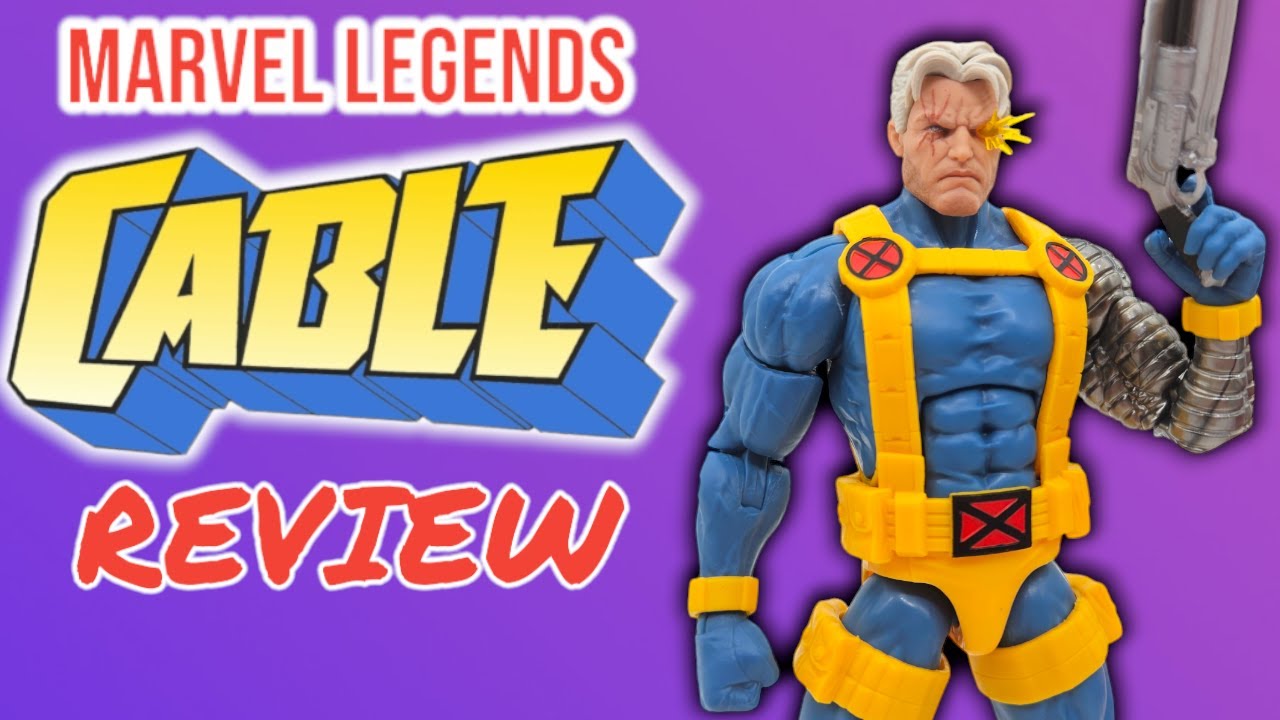 Marvel Legends Cable figure review and detailed showcase