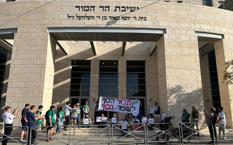 Anti-government protesters rally against David Zini’s appointment as ...