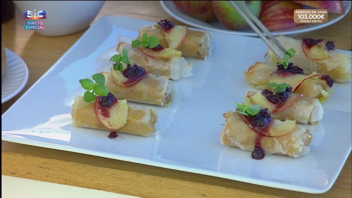 Rolinhos de Alheira Transmontana. Saiba como preparar o canapé do Chef ...