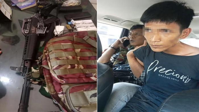 Kisah Mengerikan Praka S di Bank BUMN Gowa dengan Senjata Panjang