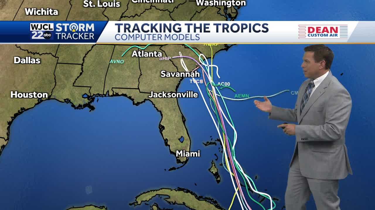 Tracking the Tropics: The latest models for Hurricane Humberto, INVEST 94-L