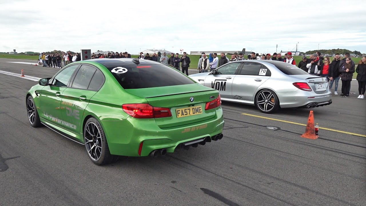 1161HP M5 F90 vs 869HP E63 S 4MATIC+ Race<br>