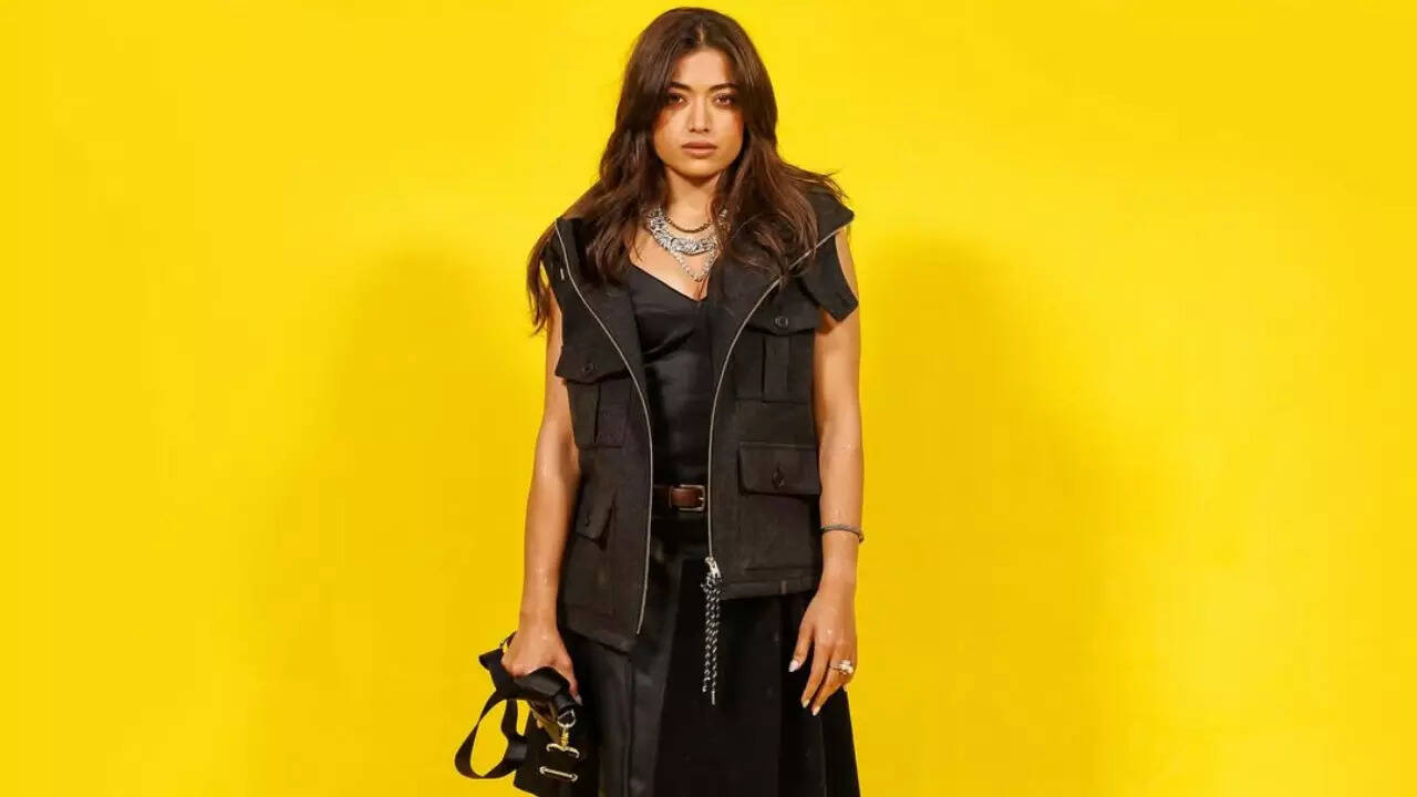Diamonds, leather boots, and Milan: Rashmika Mandanna’s ultimate fashion moment