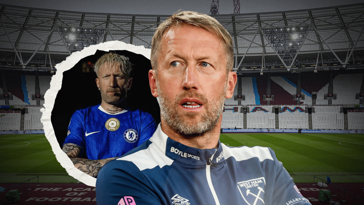 West Ham news: Graham Potter responds to viral face swap trend