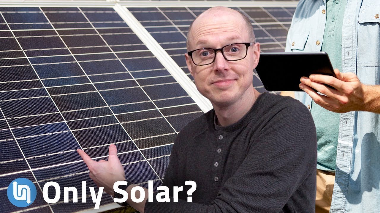 Off-grid living with solar