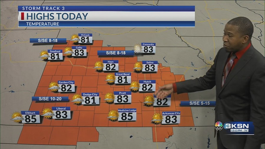 Dry Warm Sunny Pattern Persists