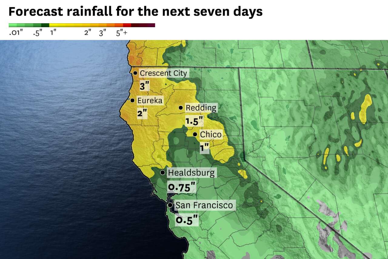 How the first major Pacific storm of the rainy season will impact California
