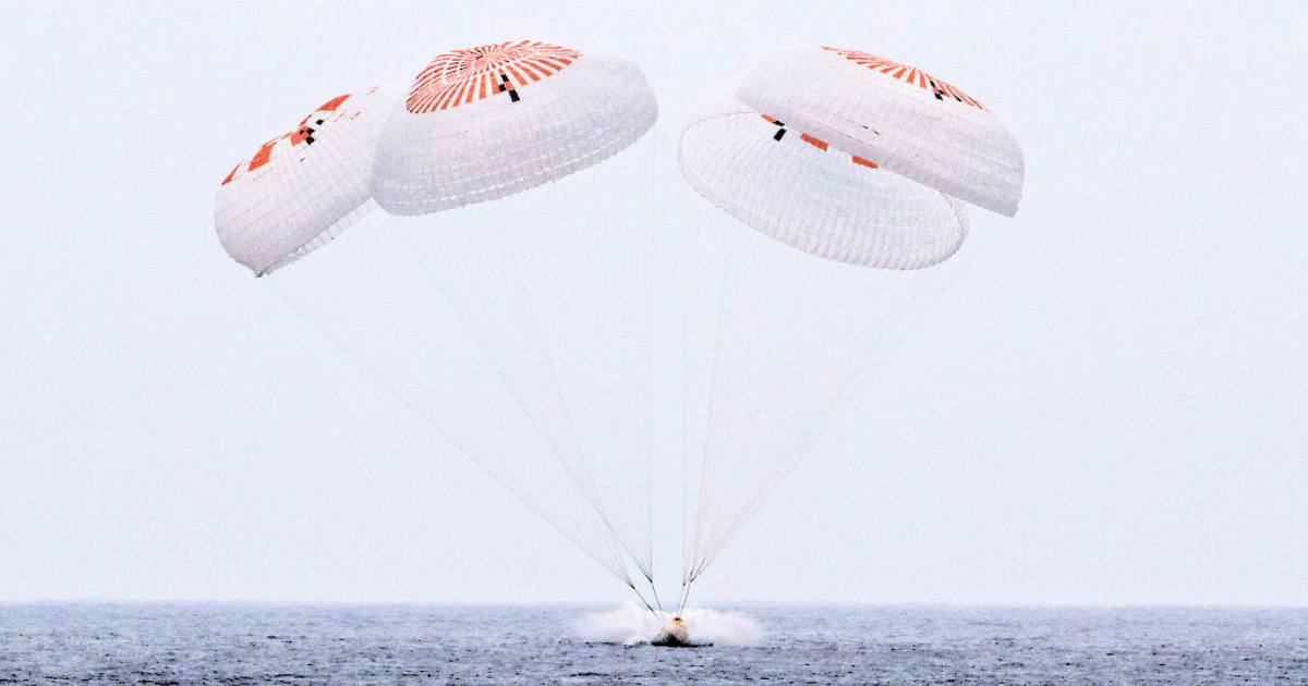 NASA's SpaceX Crew-10 Splashdown (Cover Image Source: Getty Images | Photo by Keegan Barber)