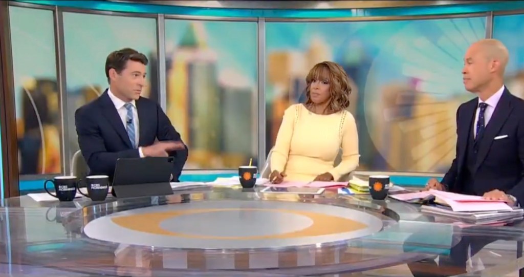 “And the business is still bad, particularly if you’re offending half the country, the ones that voted for the guy he doesn’t like,” Dokoupil said. “So, here we are. Good luck, late night!” CBS