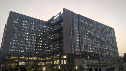 Amazon, India ©Amazon Hyderabad campus by Faismeen, CC-BY-SA-4.0 via Wikimedia Commons