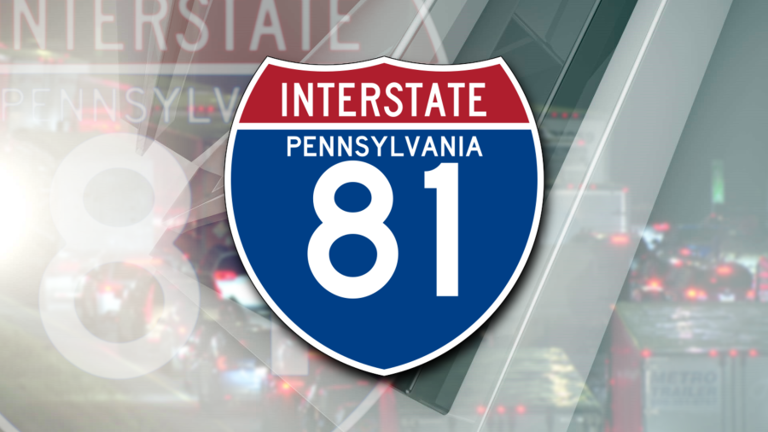 Tractor-trailer crash closes Interstate 81 northbound in Cumberland County
