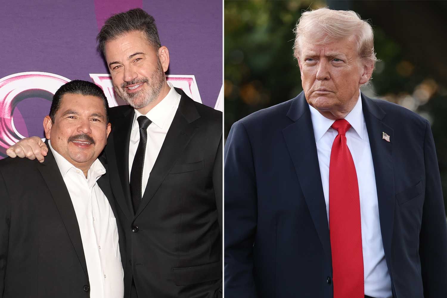 Jimmy Kimmel Trolls Donald Trump with Photo of Guillermo on Escalator