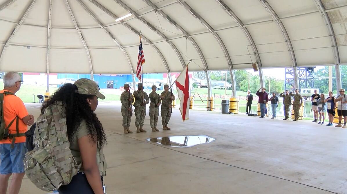 Memorial Ruck March held to honor service members who died by suicide