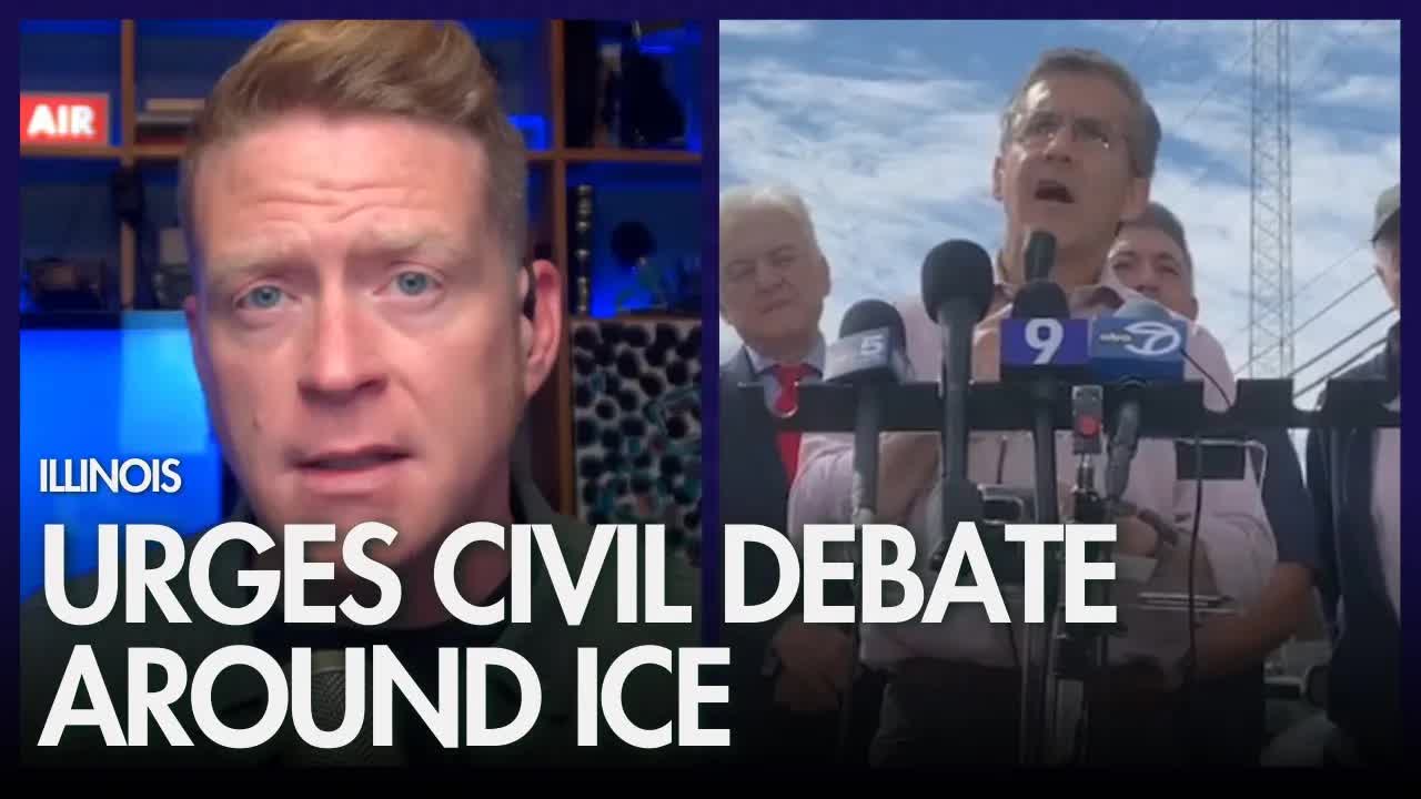 Illinois gubernatorial candidate urges civil debate around ICE