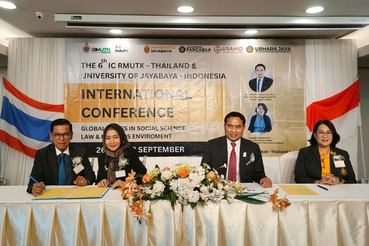 Kolaborasi Internasional: RUMTK Thailand dan Universitas Jayabaya Bersinergi