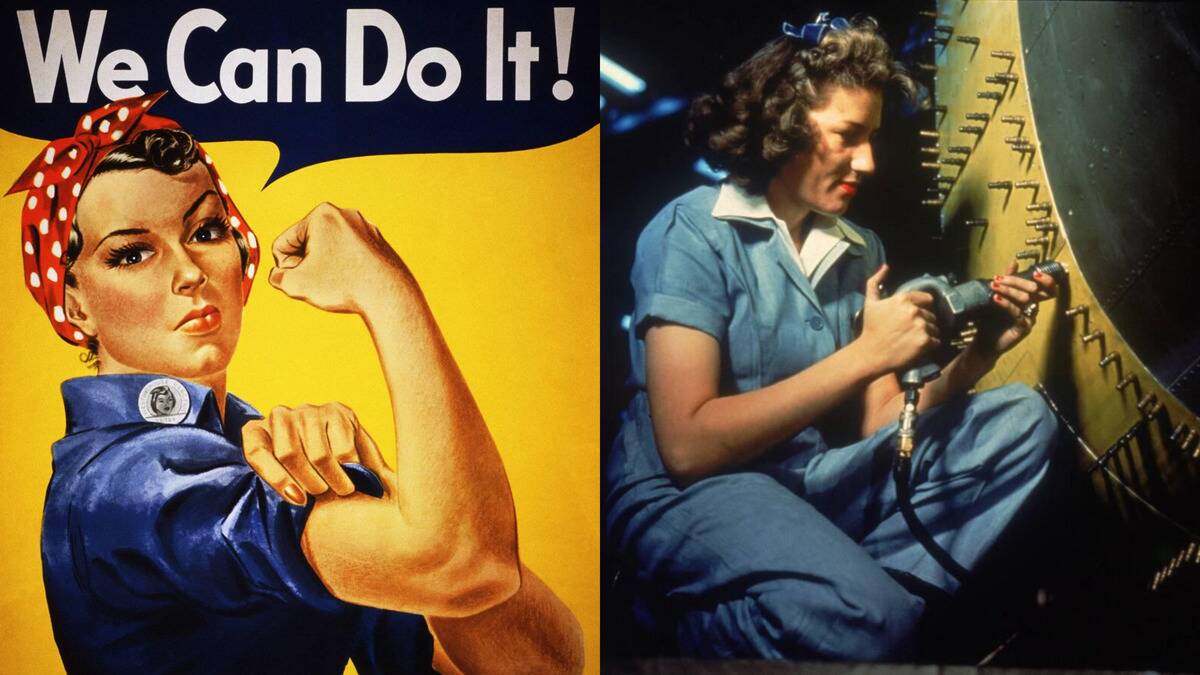 How women helped the war effort during WWII