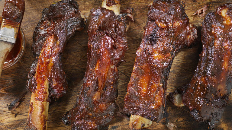 Why Smoking Ribs Bone-Side Down Will Get You The Perfect Bark