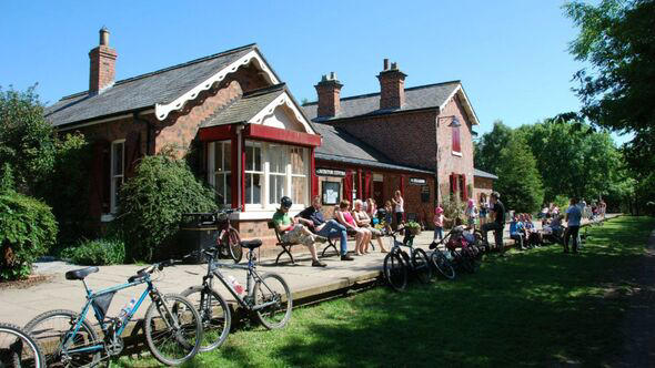 The pretty train station in UK village - with absolutely no trains