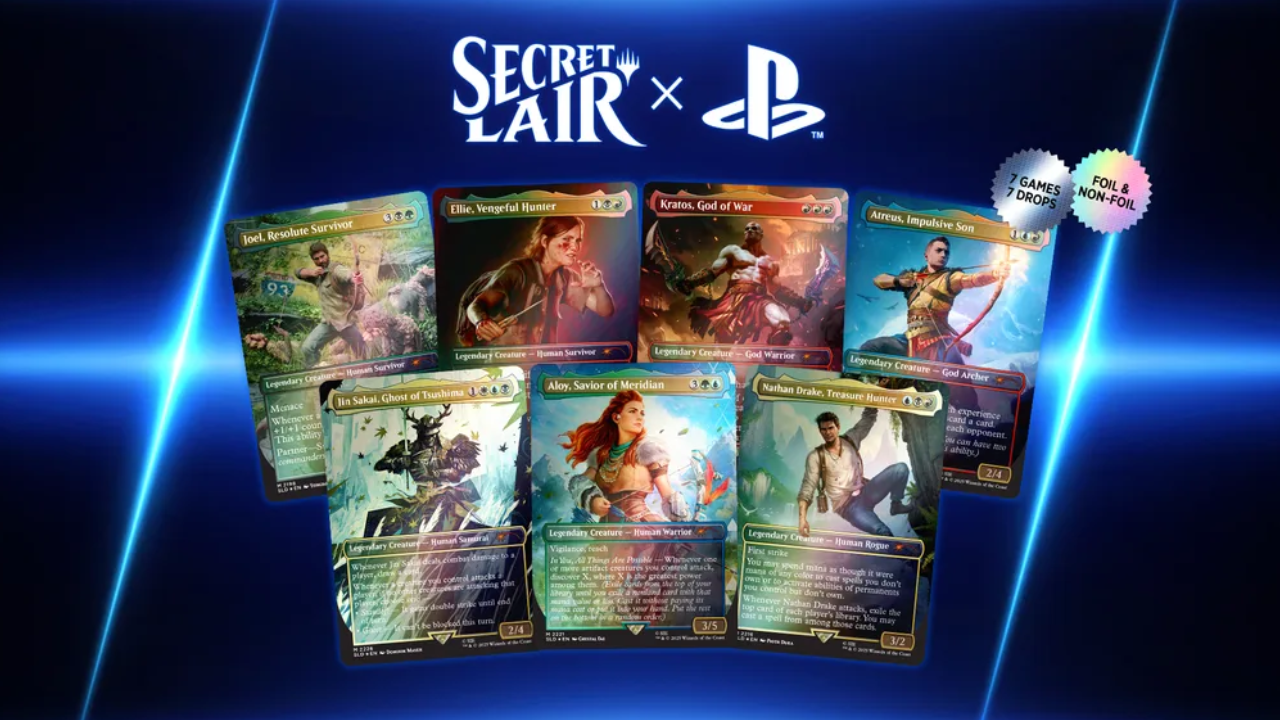 プロモ付MTG Secret Lair PlayStation Non-Foil All MTG Secret Lair x PlayStation Superdrop 2025 card collections