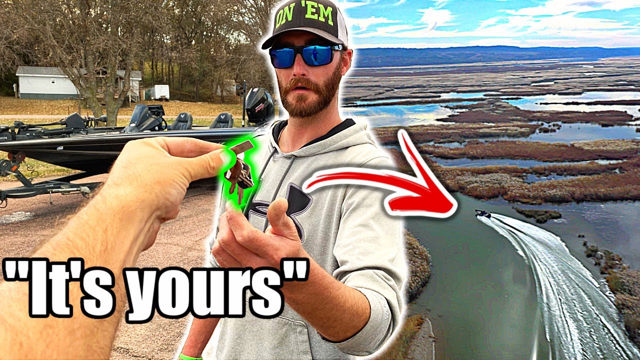 Angler gifts his $80,000 boat to a close friend