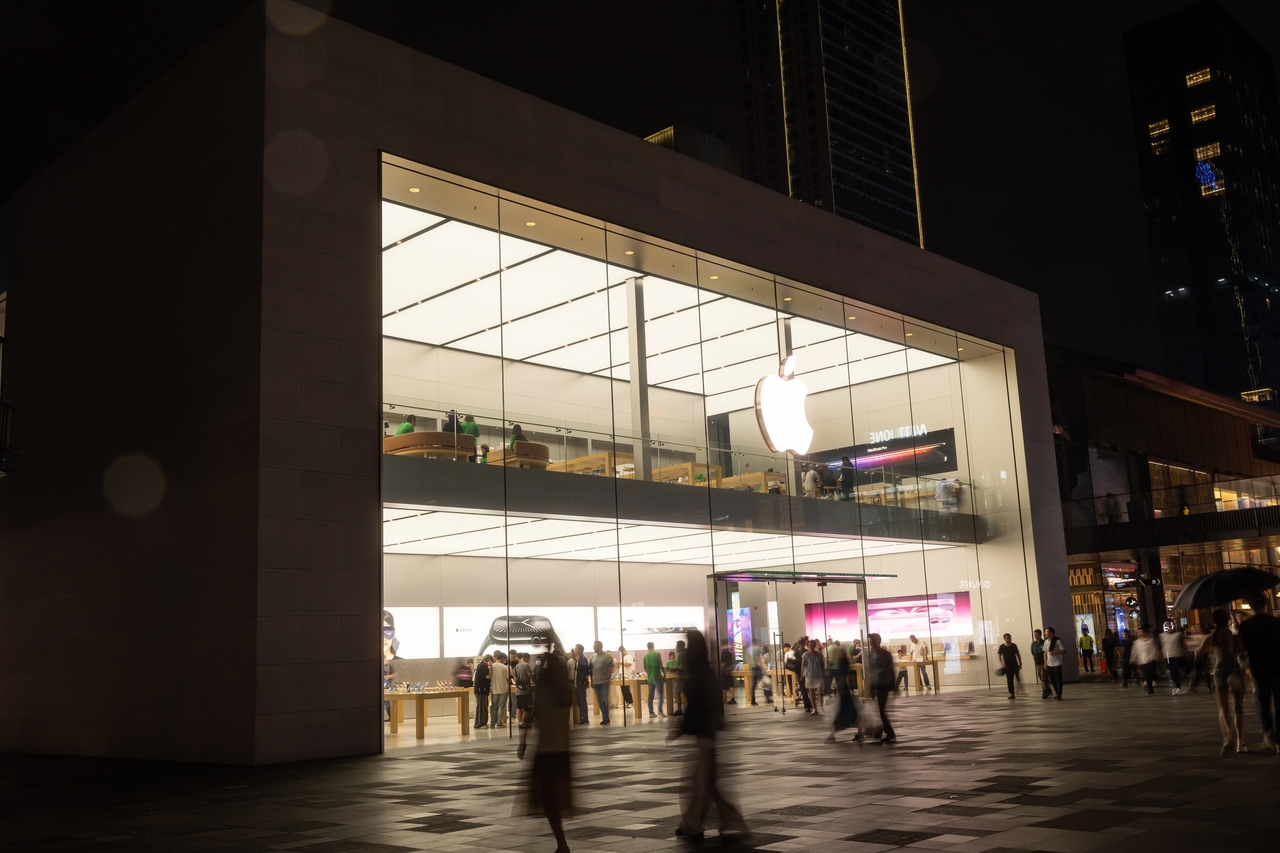 2025年5月29日，成都太古里iPhone苹果线下门店