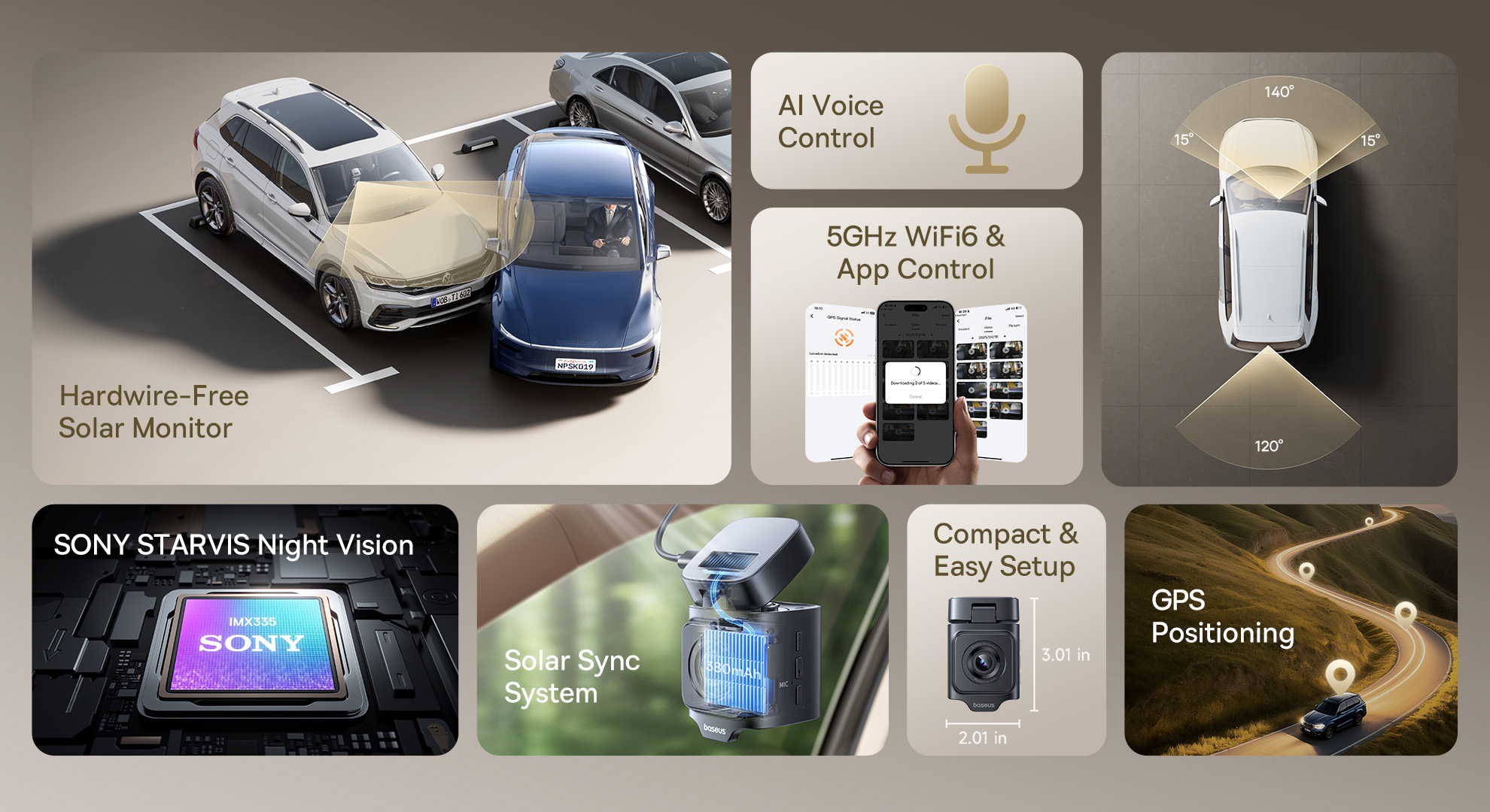 Baseus PrimeTrip VD1 Pro dash cam