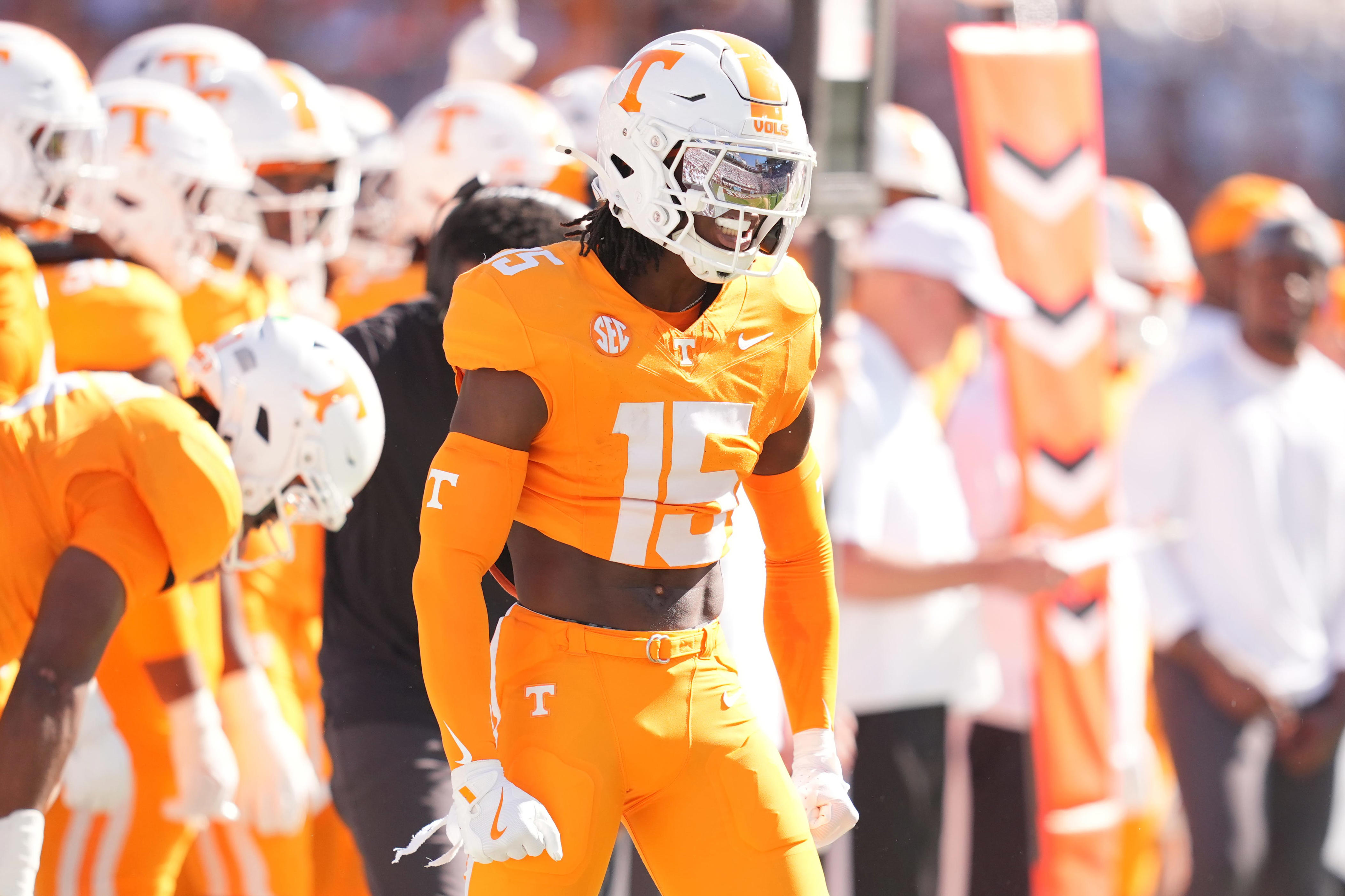 Watch Tennessee football safety Edrees Farooq's pick-six against Kentucky
