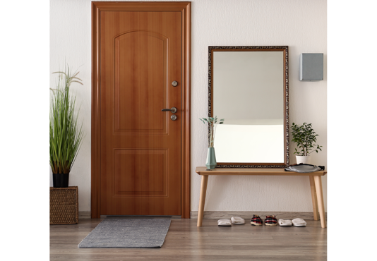 La puerta de entrada, punto central para el ingreso de energía positiva.