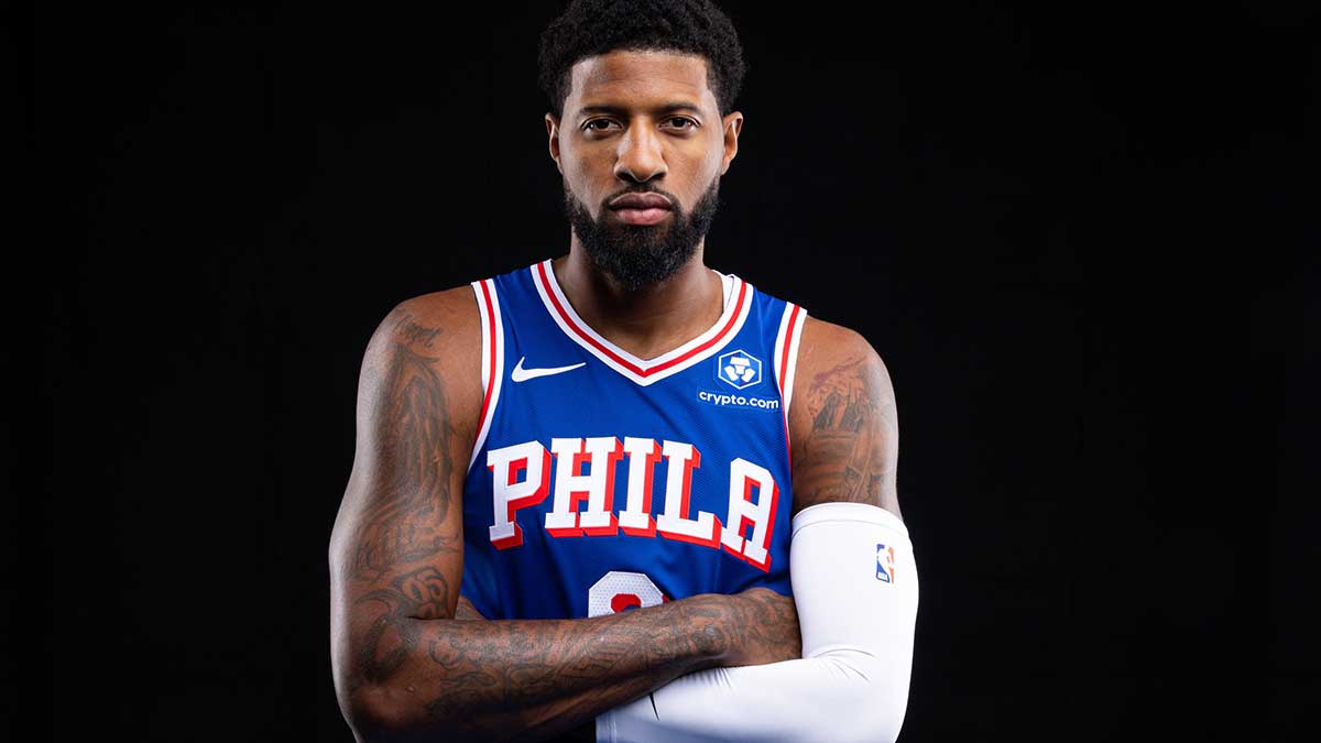 76ers’ Paul George claps back at fans calling him washed