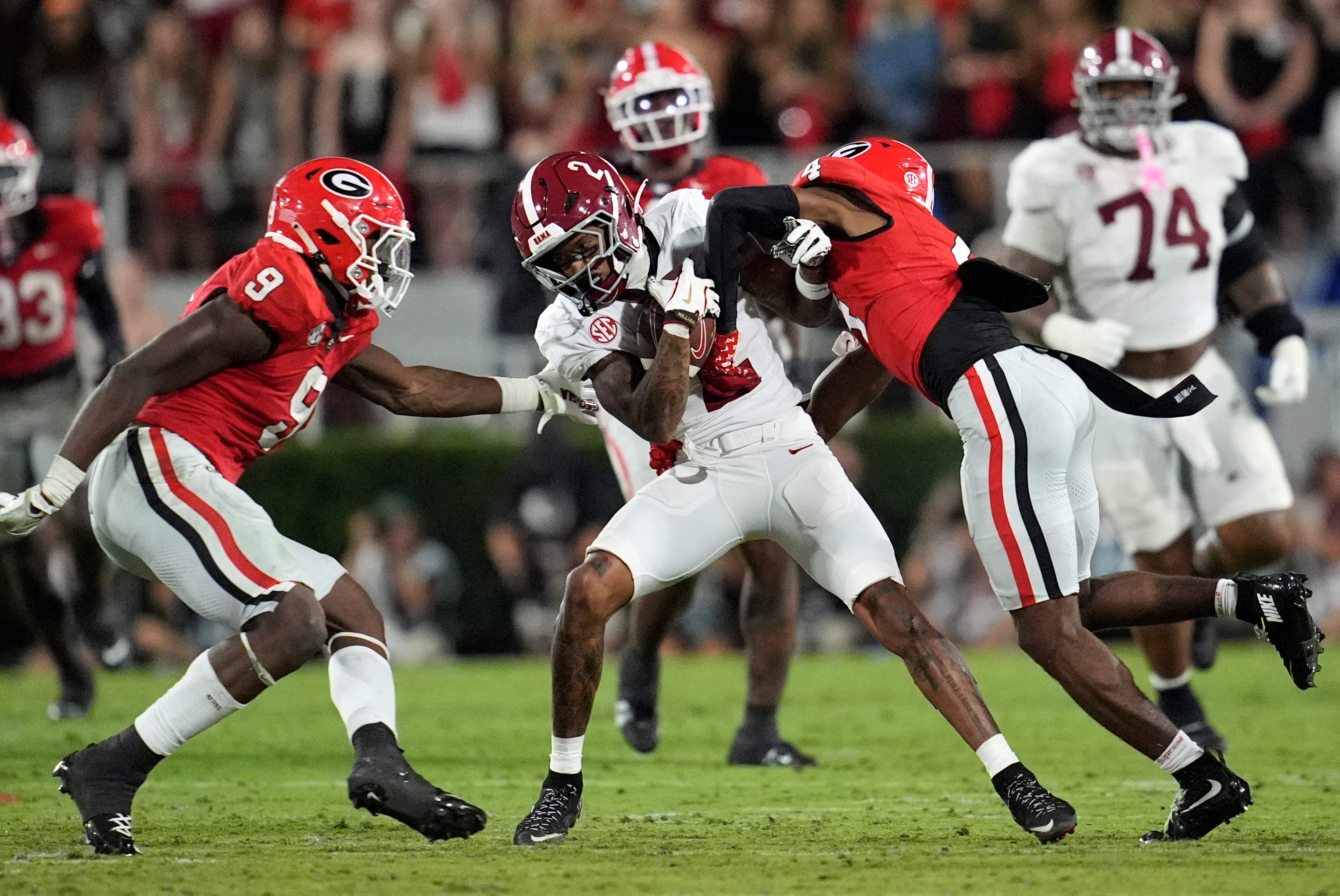 Alabama football vs Georgia predictions, latest SEC championship odds