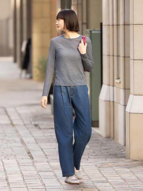 30センチ‼︎ 履き心地抜群です‼︎ GUの新作スニーカーが2990円で最高！「一日中歩ける」と履き心地