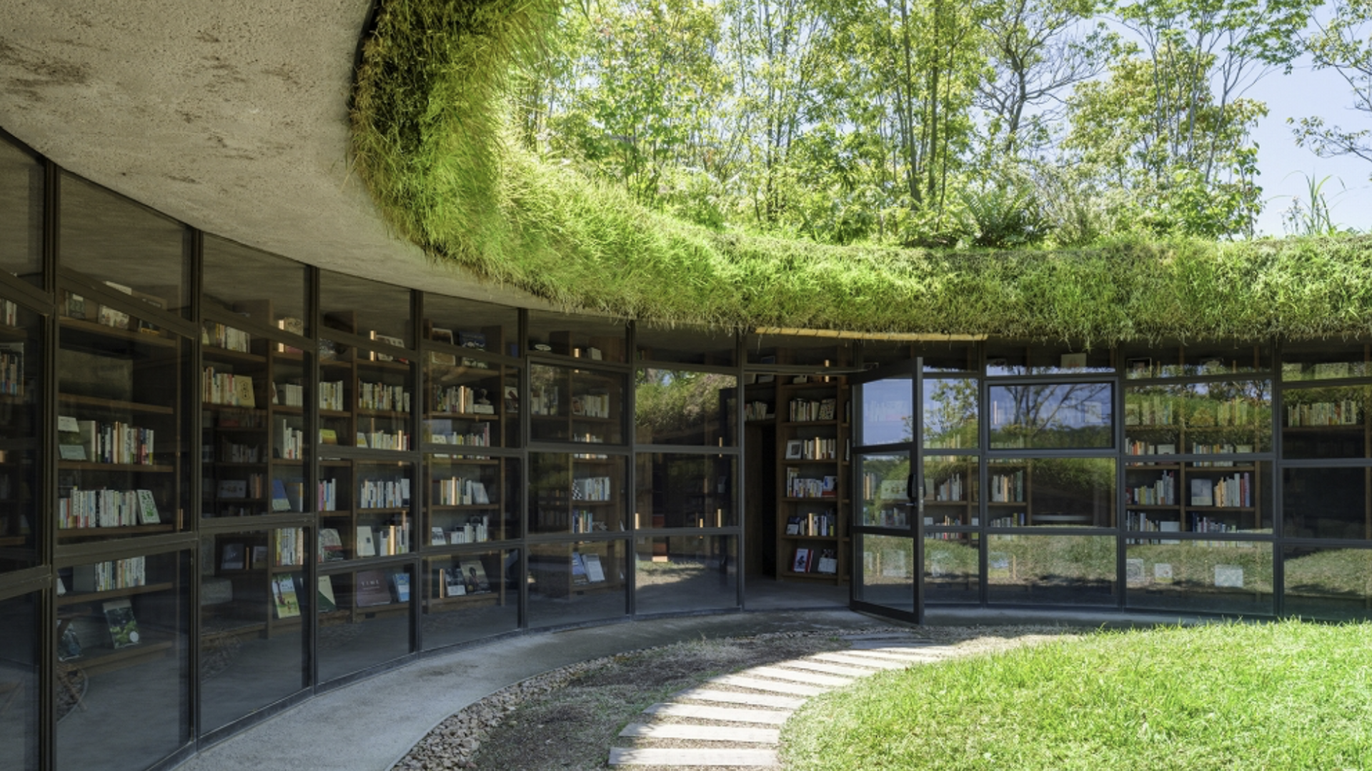 This library that’s been dug out of the earth is one of the most ...