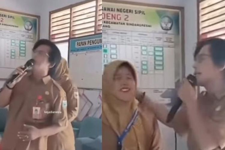 Oknum Kepsek dan Guru SDN Pandeglang Nge-Karaoke Saat Jam Sekolah