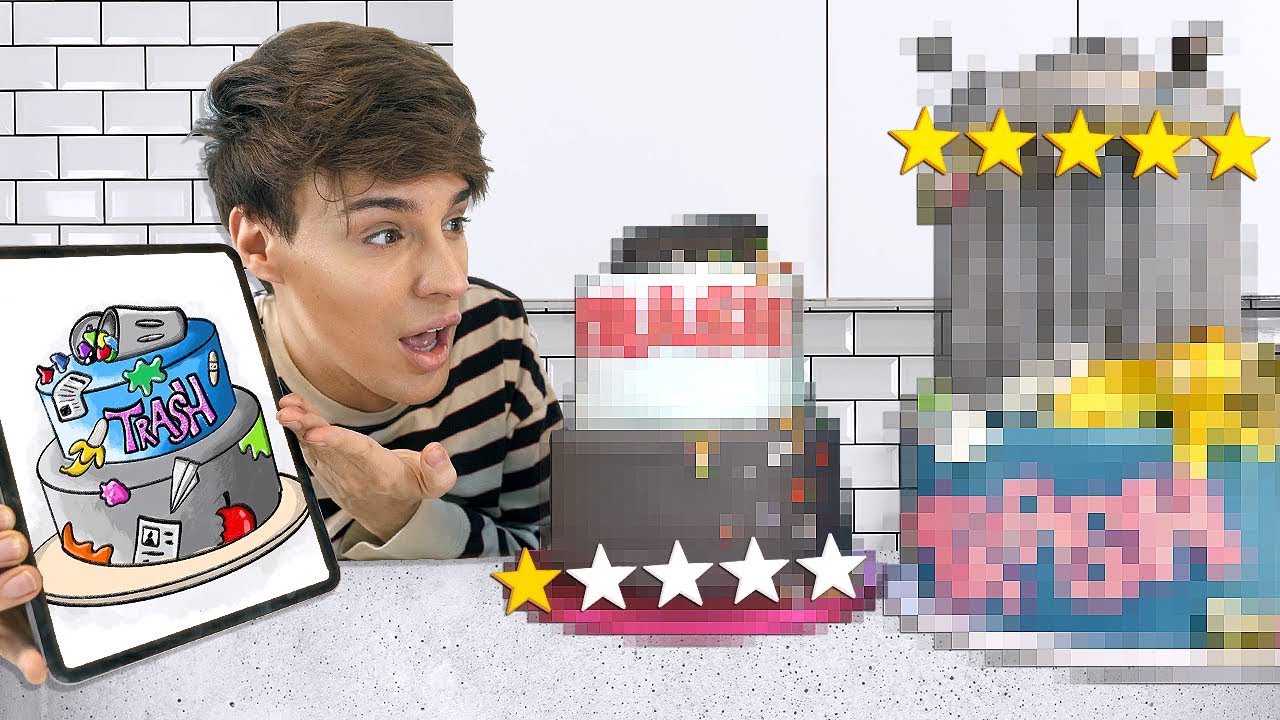 I Ordered A Custom Cake From 1 Vs 5 Star Bakery