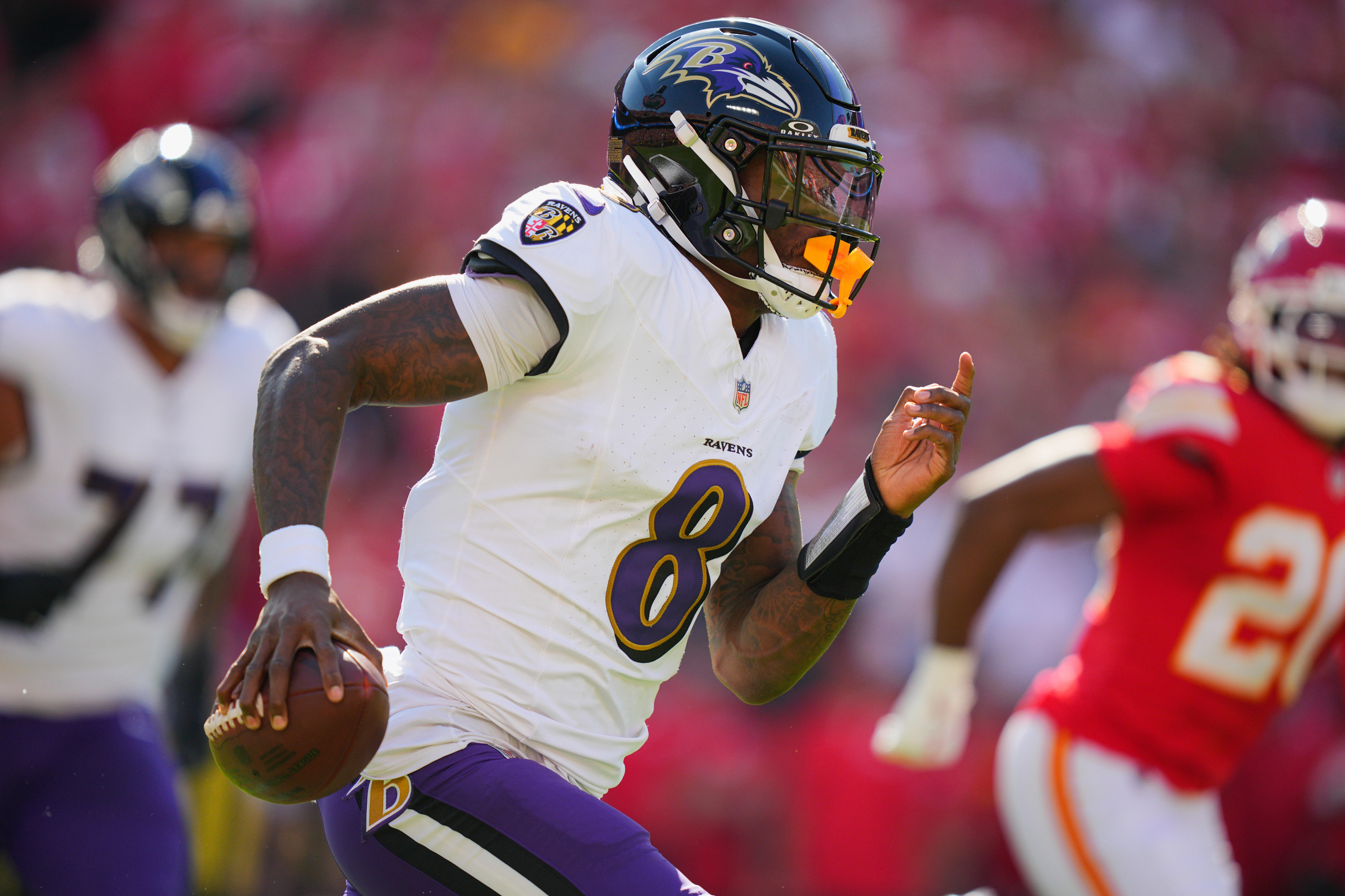 Lamar Jackson Suffers Hamstring Injury, Replaced By Cooper Rush