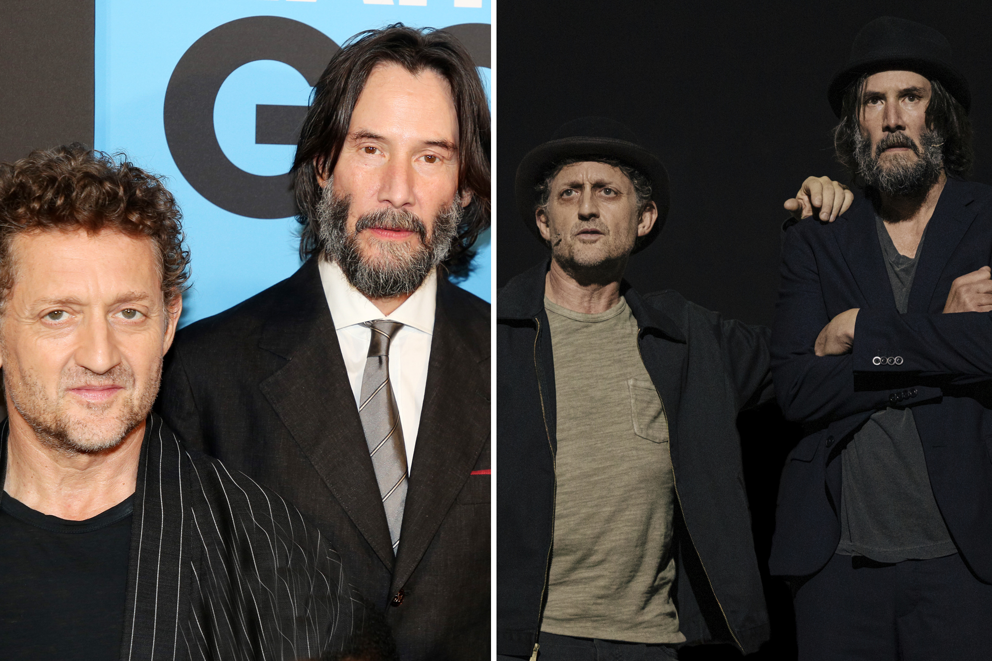 ‘Waiting for Godot’ review: ‘Rough’ Keanu Reeves struggles in mediocre ...