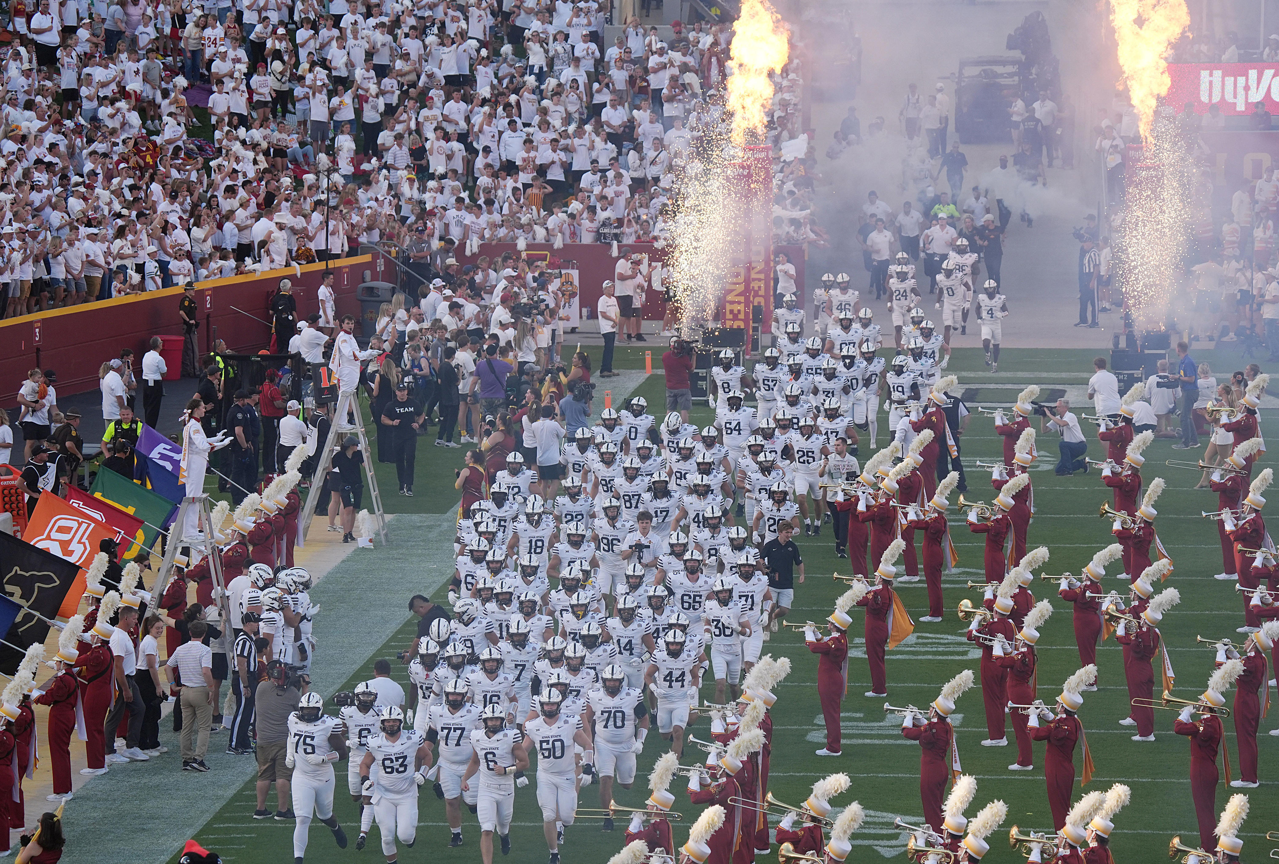 Iowa State football kickoff time announced for Oct. 25 homecoming game ...