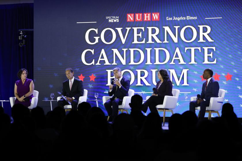 Four Takeaways From California S First Gubernatorial Debate Since
