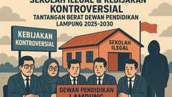 Sekolah Ilegal dan Kebijakan Kontroversial: Ujian Berat bagi Dewan Pendidikan Lampung 2025-2030