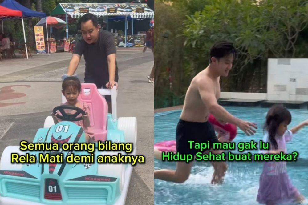 Untuk Anak, Papa Julio Bowi Ubah Gaya Hidup Jadi Sehat dan Aktif